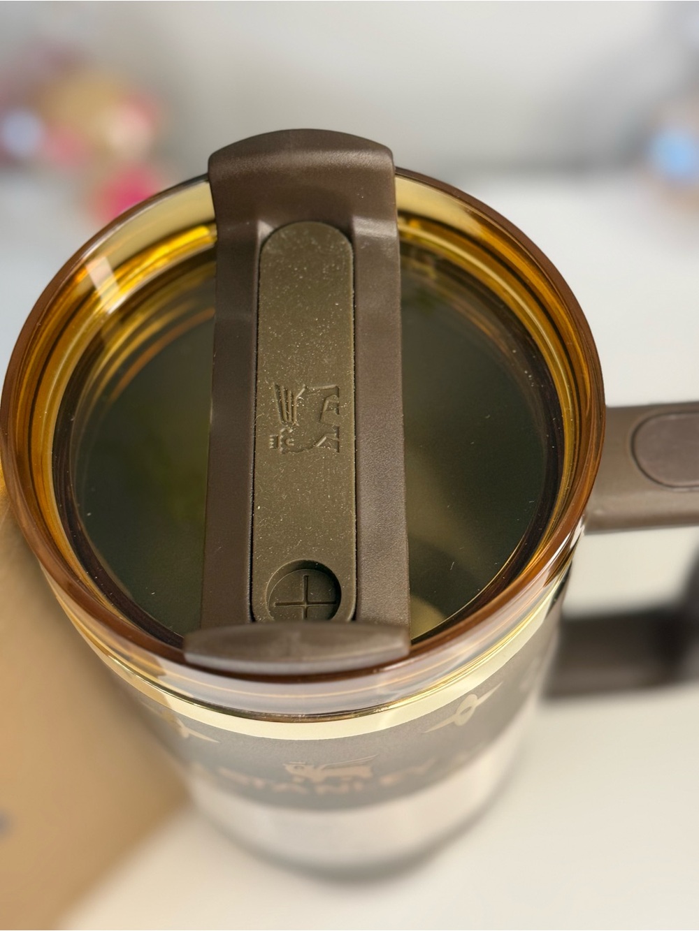 Stanley Brown and Gold Travel Tumbler 40 oz . New! - Picture 3 of 5